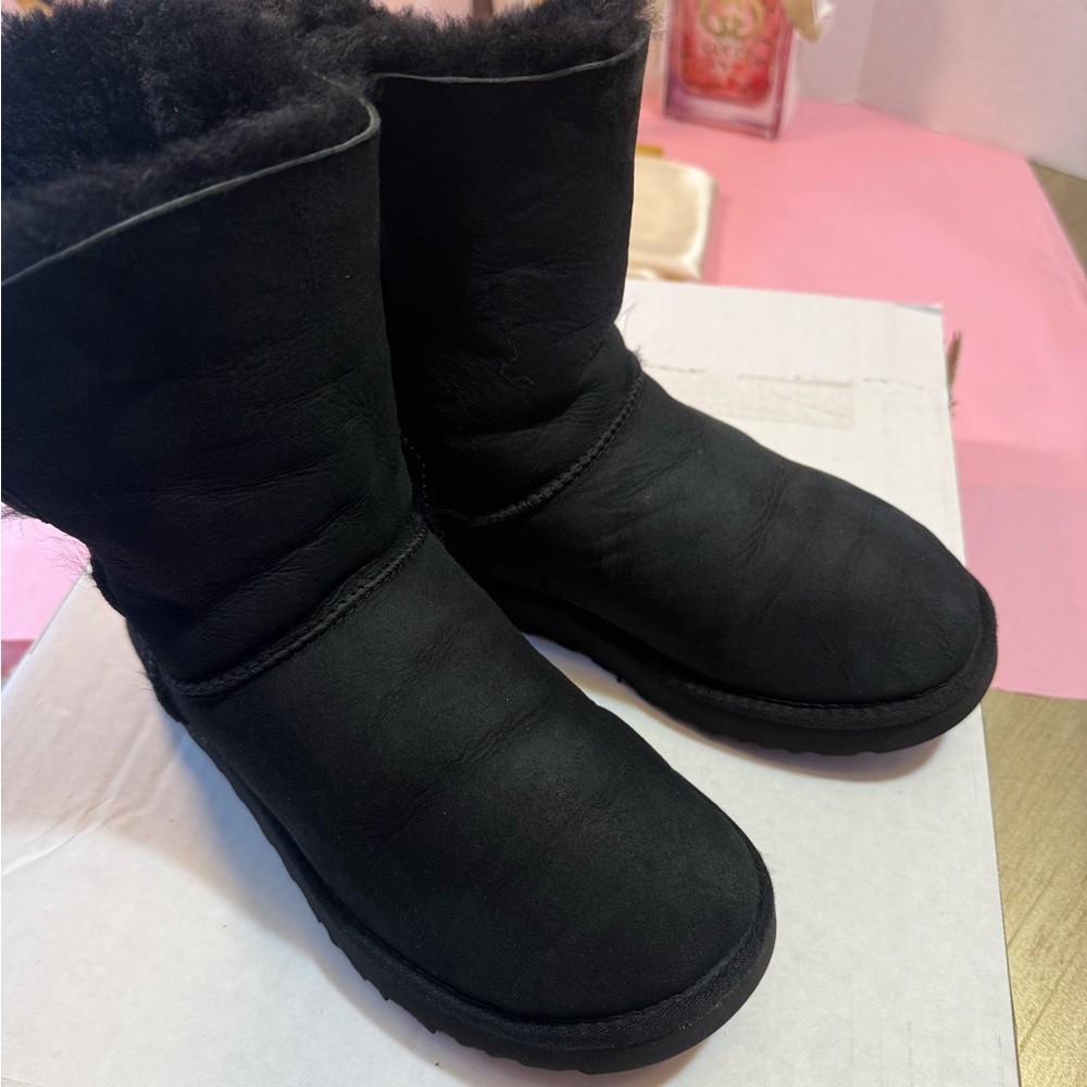 UGG Classic Black Winter Boots